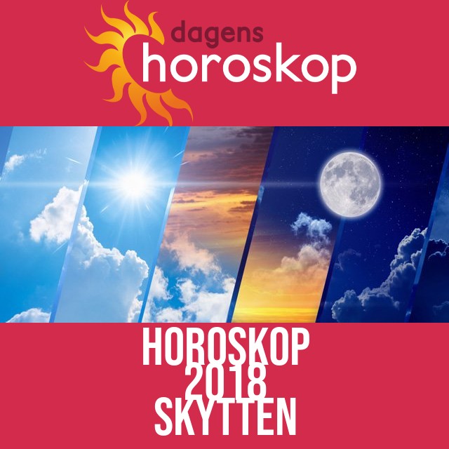 Skytten: Horoskop 2018