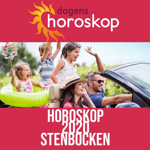 Stenbocken: Horoskop 2020