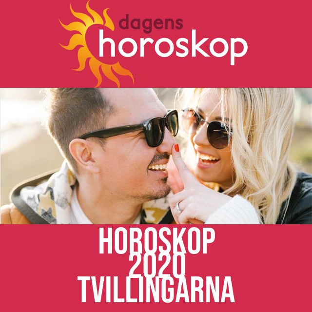 Tvillingarna: Horoskop 2020