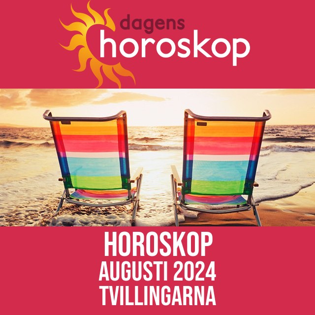 Tvillingarna: Horoskop Augusti 2024