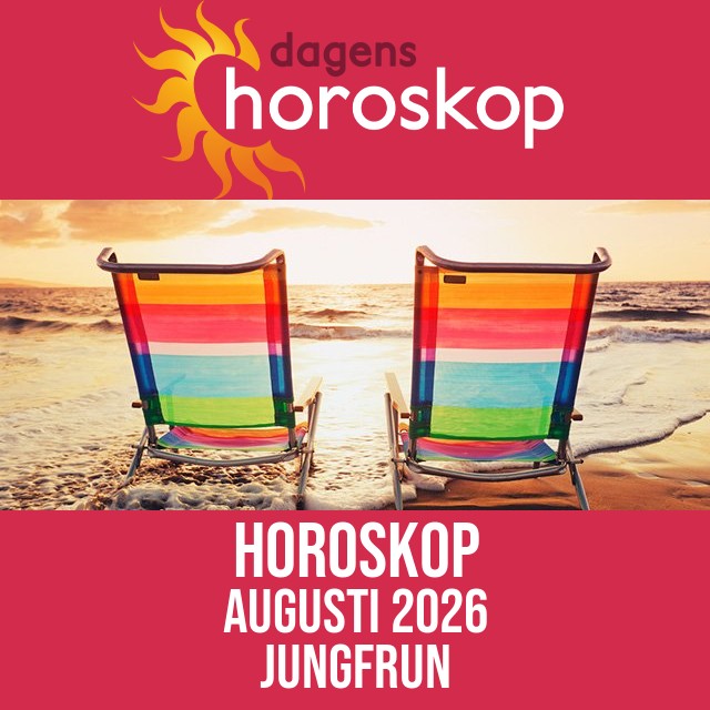 Jungfrun: Horoskop Augusti 2026