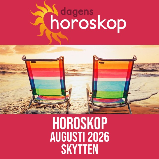 Horoskop i augusti 2026 för Skytten
