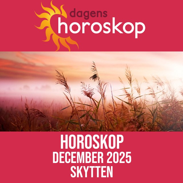 Horoskop i december 2025 för Skytten