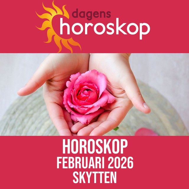 Horoskop i februari 2026 för Skytten