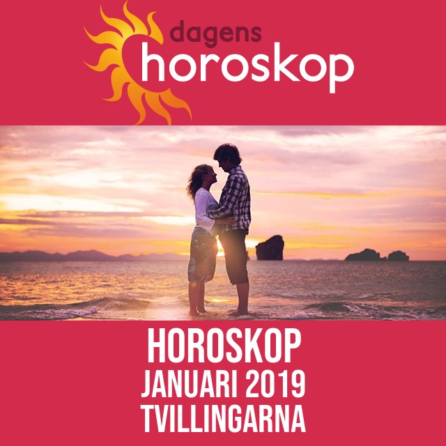Tvillingarna: Horoskop Januari 2019