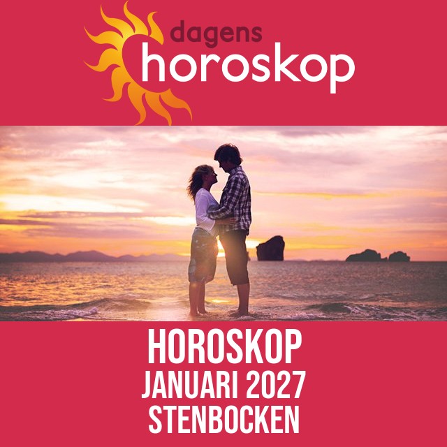 Stenbocken: Horoskop Januari 2027