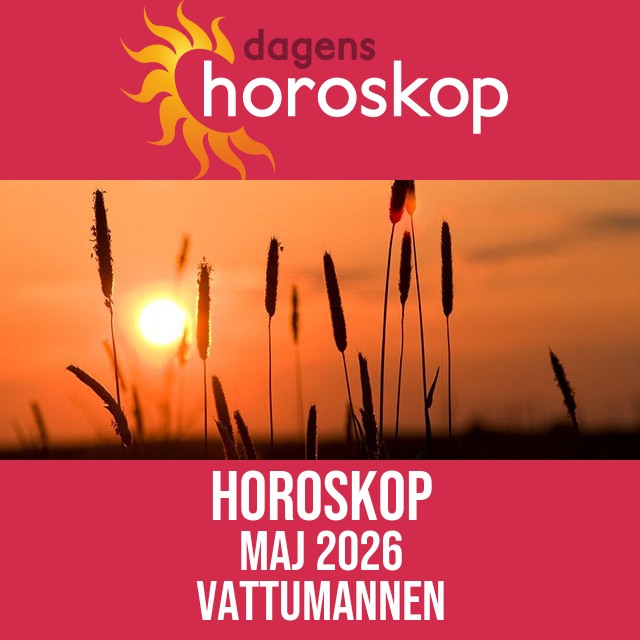 Vattumannen: Horoskop Maj 2026
