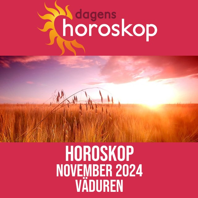 Väduren: Horoskop November 2024