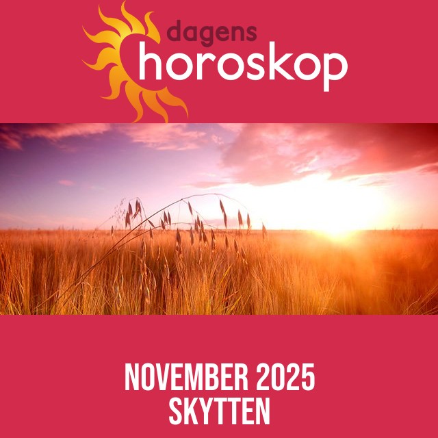 Horoskop i november 2025 för Skytten