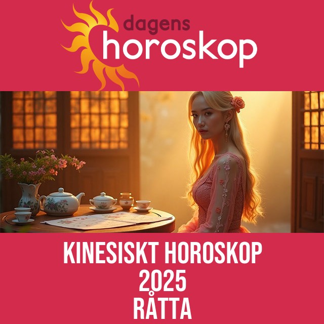 Råttans kinesiska horoskop 2025