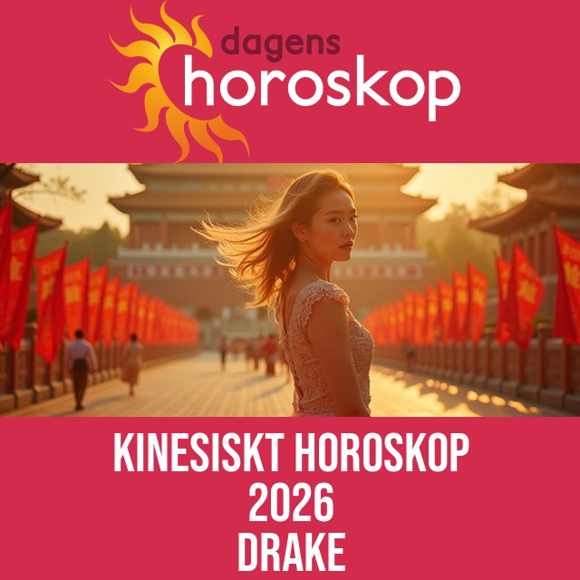 Drakens kinesiska horoskop 2026