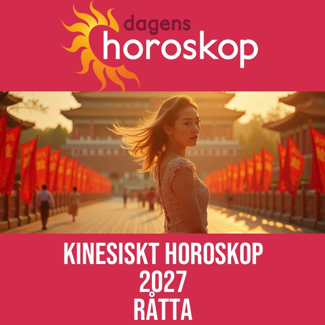 Råttans kinesiska horoskop 2027