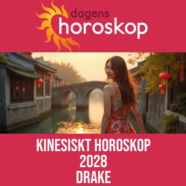 Drakens kinesiska horoskop 2028