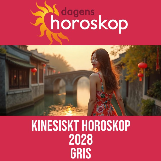 Grisens kinesiska horoskop 2028