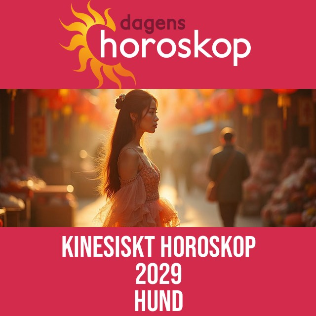 Hundens kinesiska horoskop 2029