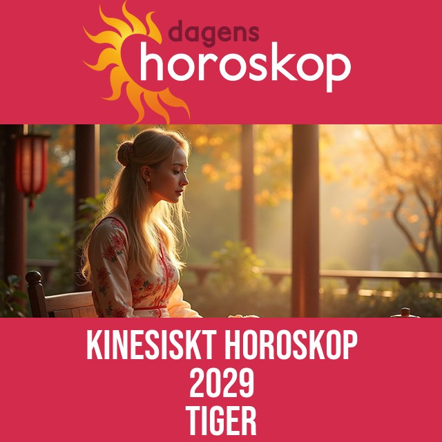 Tigerns kinesiska horoskop 2029