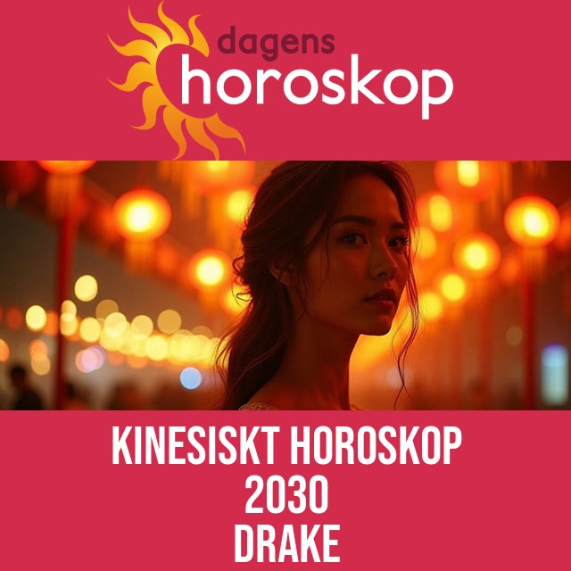 Drakens kinesiska horoskop 2030
