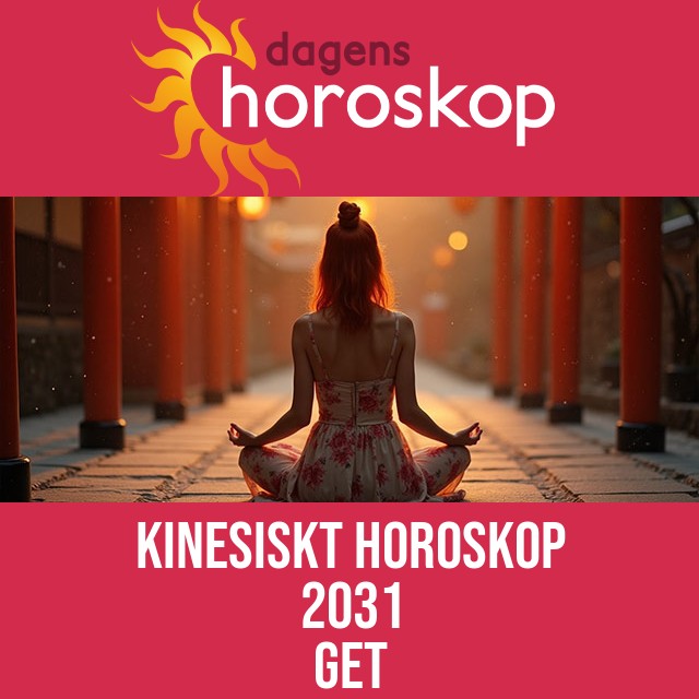 Getens kinesiska horoskop 2031