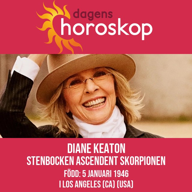 Diane Keaton: En ikon för Stenbockar