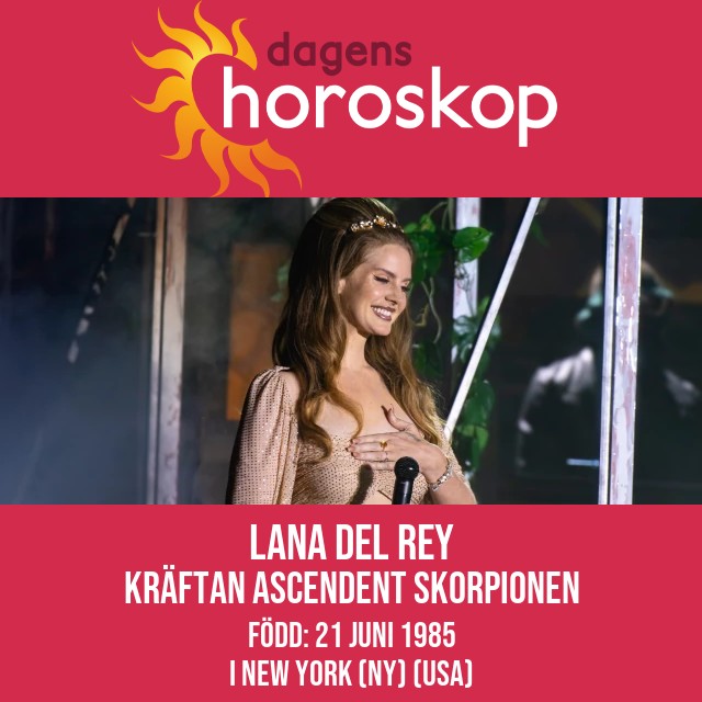Lana Del Reys cancerastrologi avslöjad
