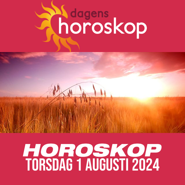 Daglig horoskop för Torsdag 1 Augusti 2024