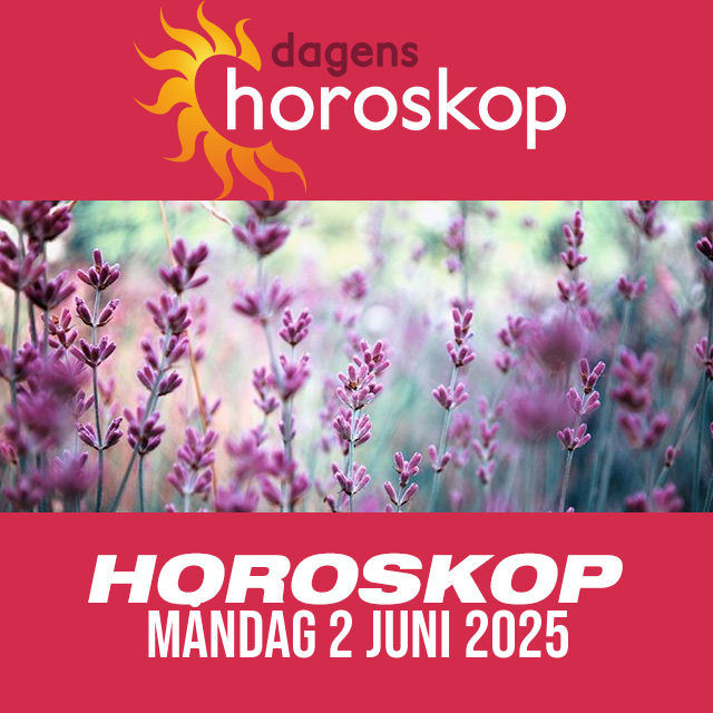 Daglig horoskop för Måndag 2 Juni 2025