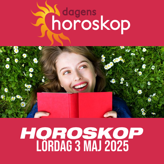 Daglig horoskop för Lördag 3 Maj 2025