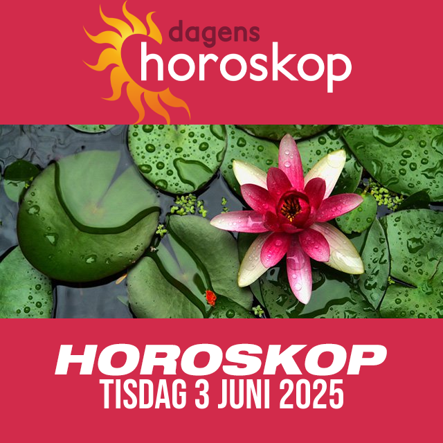 Daglig horoskop för Tisdag 3 Juni 2025