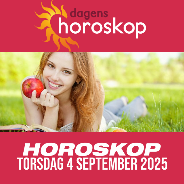Daglig horoskop för Torsdag 4 September 2025