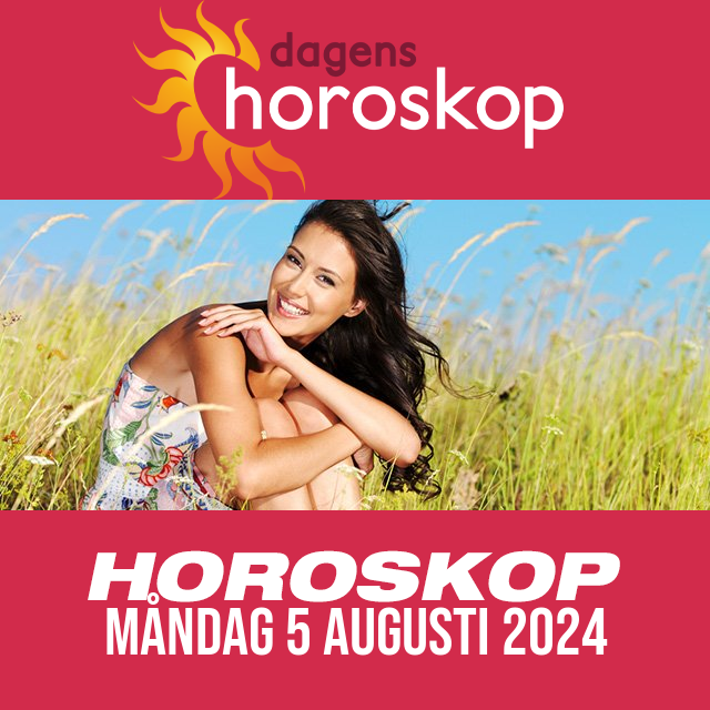 Daglig horoskop för Måndag 5 Augusti 2024