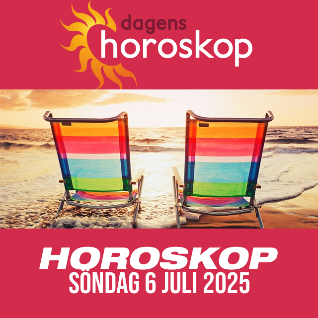 Daglig horoskop för Söndag 6 Juli 2025
