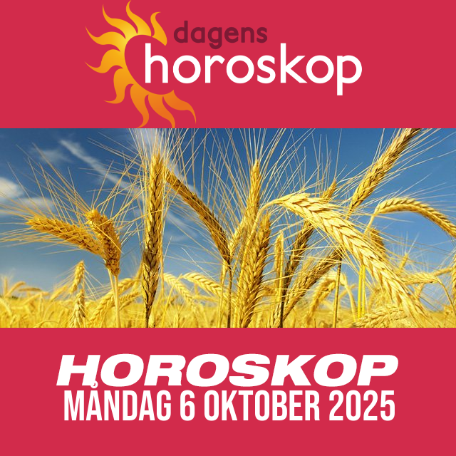 Daglig horoskop för Måndag 6 Oktober 2025