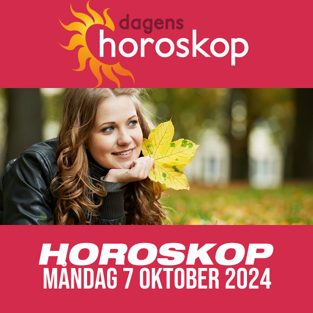 Daglig horoskop för Måndag 7 Oktober 2024