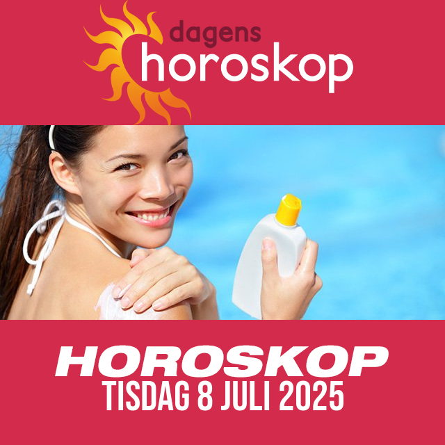 Daglig horoskop för Tisdag 8 Juli 2025