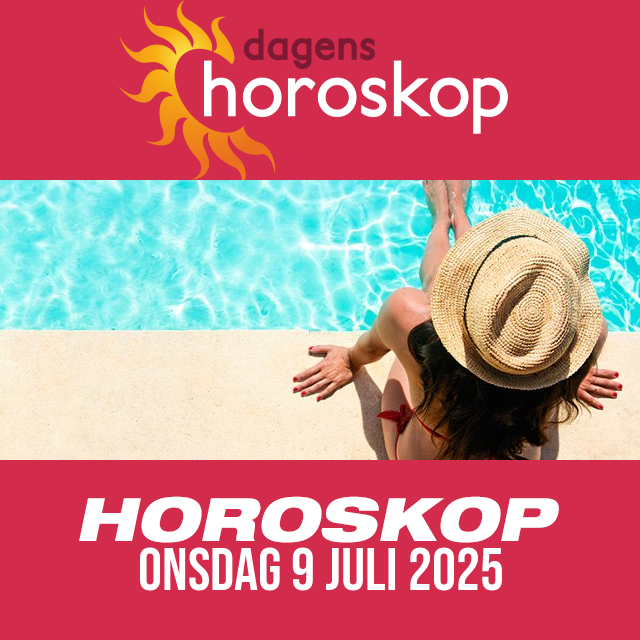 Daglig horoskop för Onsdag 9 Juli 2025