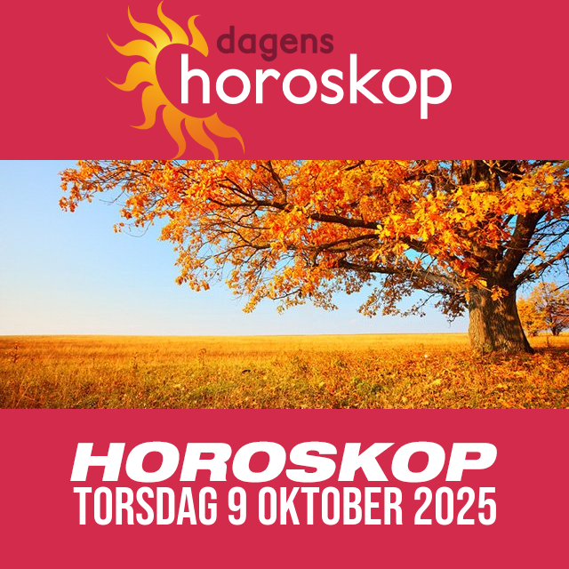 Daglig horoskop för Torsdag 9 Oktober 2025