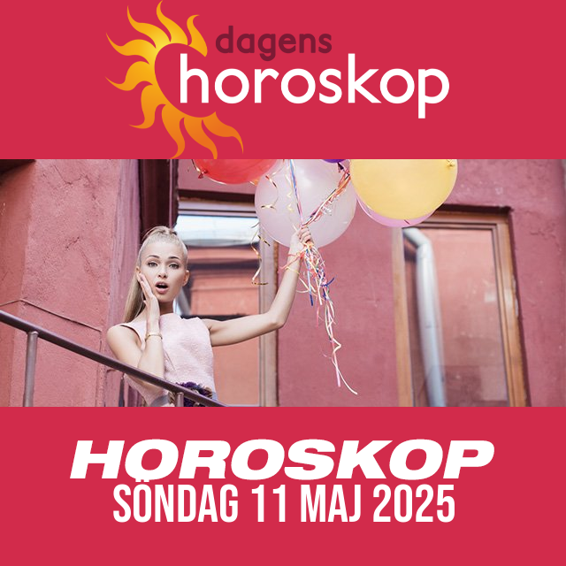 Daglig horoskop för Söndag 11 Maj 2025