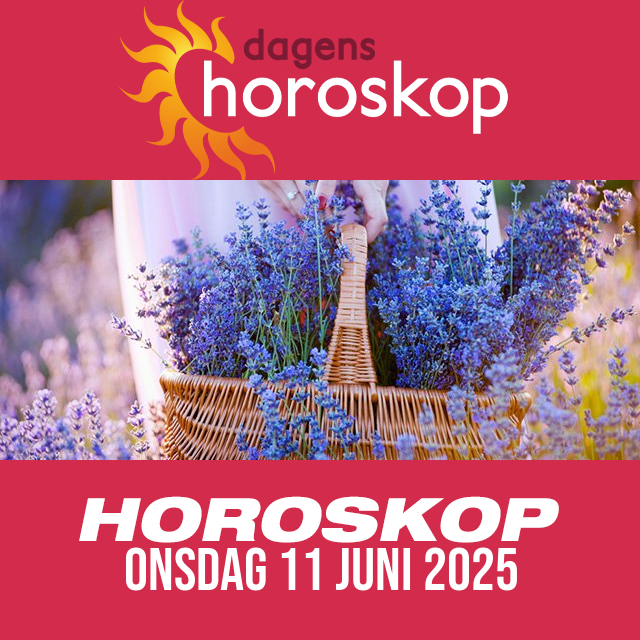 Daglig horoskop för Onsdag 11 Juni 2025