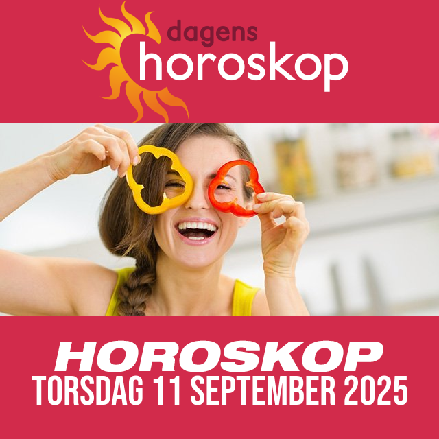 Daglig horoskop för Torsdag 11 September 2025