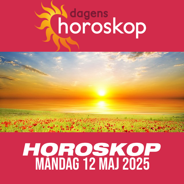 Daglig horoskop för Måndag 12 Maj 2025