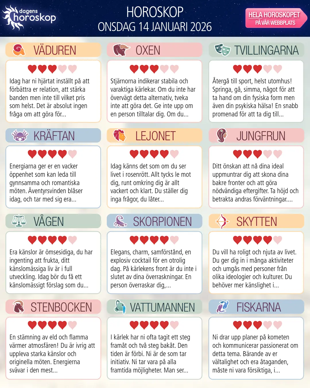 Vattumannen: Ditt horoskop för imorgon — 15 Januari 2026