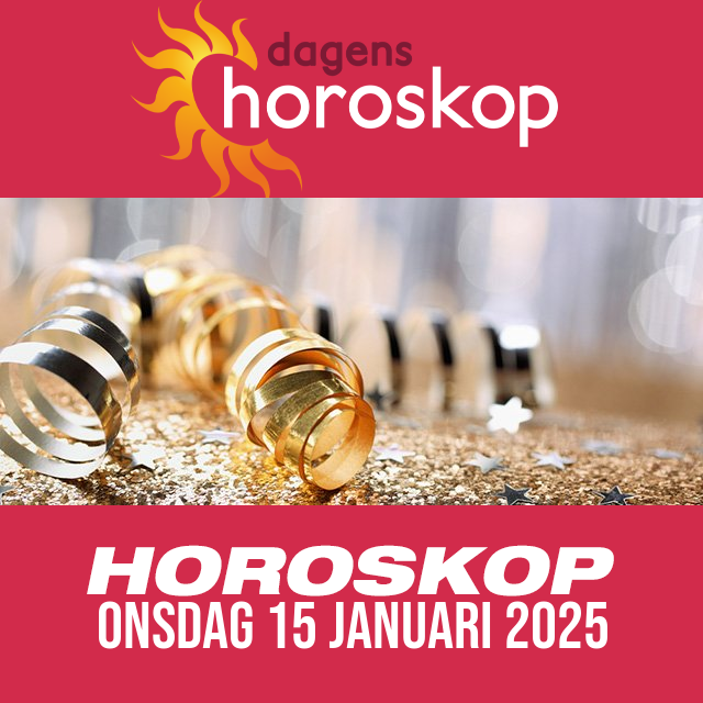 Daglig horoskop för Onsdag 15 Januari 2025