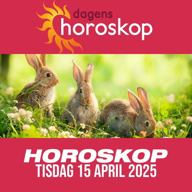 Daglig horoskop för Tisdag 15 April 2025
