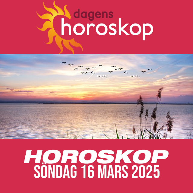 Daglig horoskop för Söndag 16 Mars 2025