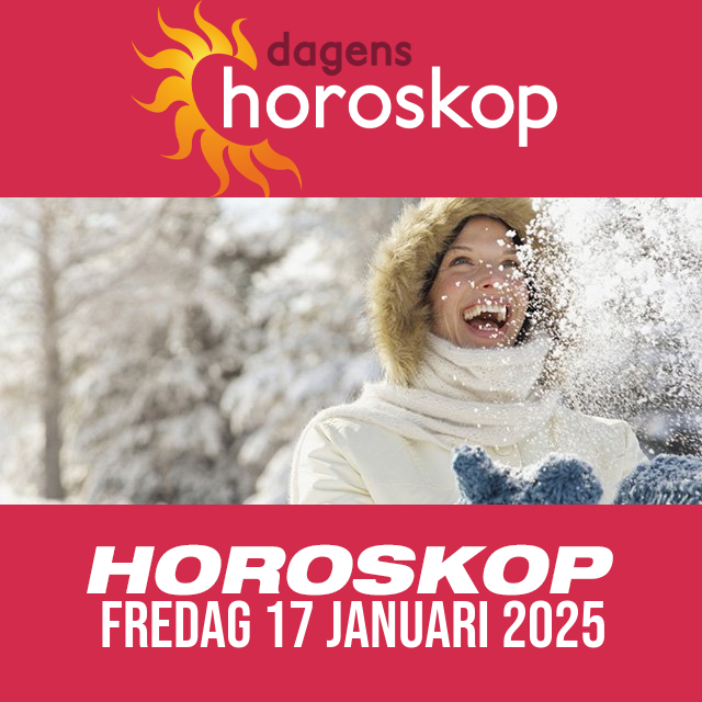 Daglig horoskop för Fredag 17 Januari 2025