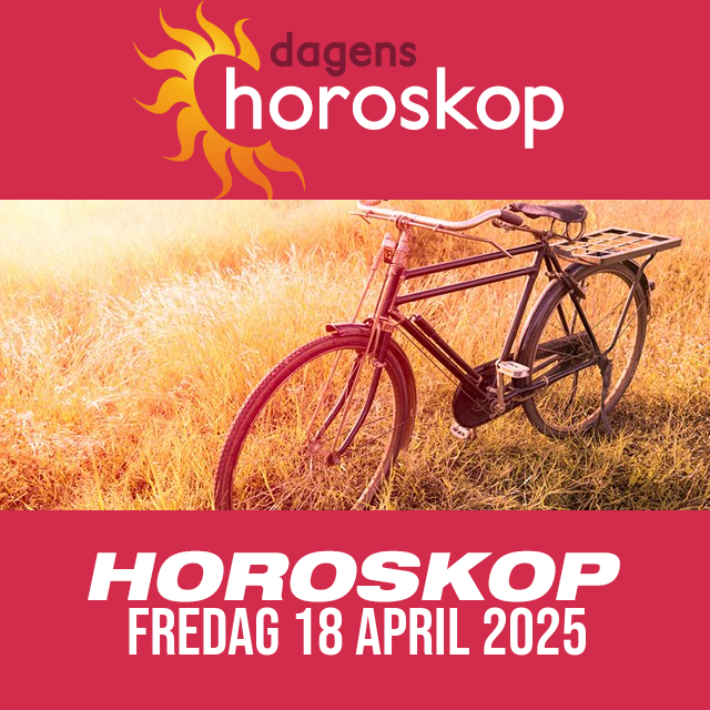 Daglig horoskop för Fredag 18 April 2025