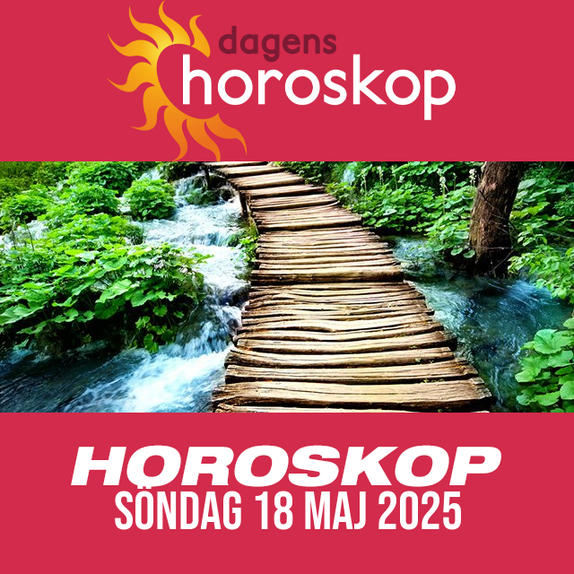 Daglig horoskop för Söndag 18 Maj 2025