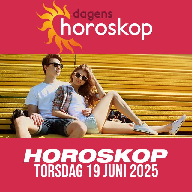 Daglig horoskop för Torsdag 19 Juni 2025
