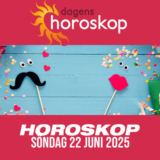Daglig horoskop för Söndag 22 Juni 2025