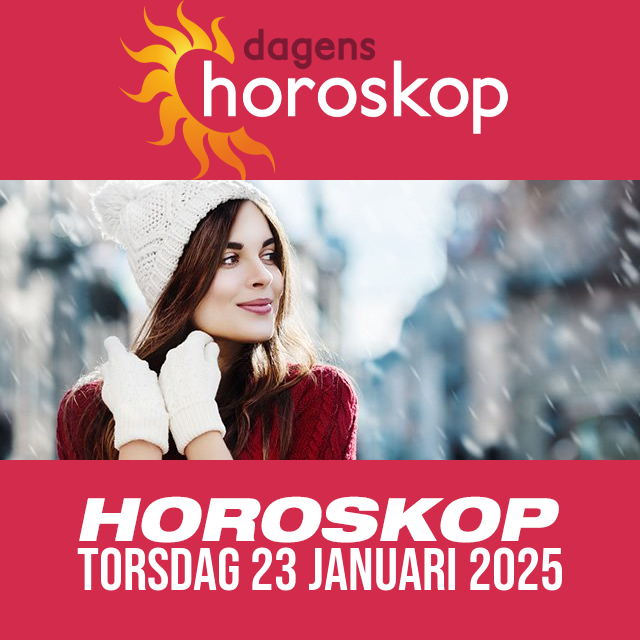 Daglig horoskop för Torsdag 23 Januari 2025